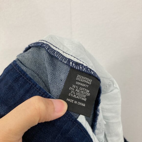 Universal Standard size 18 Comfort-Denim Drawstring Jeans in Dark Indigo - Picture 5 of 12